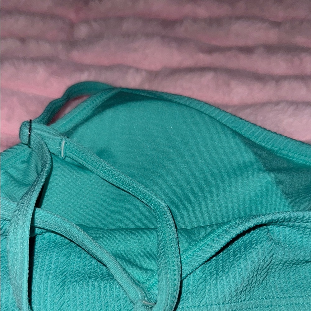 Chic Teal Bikini Top - Picture 4 of 4